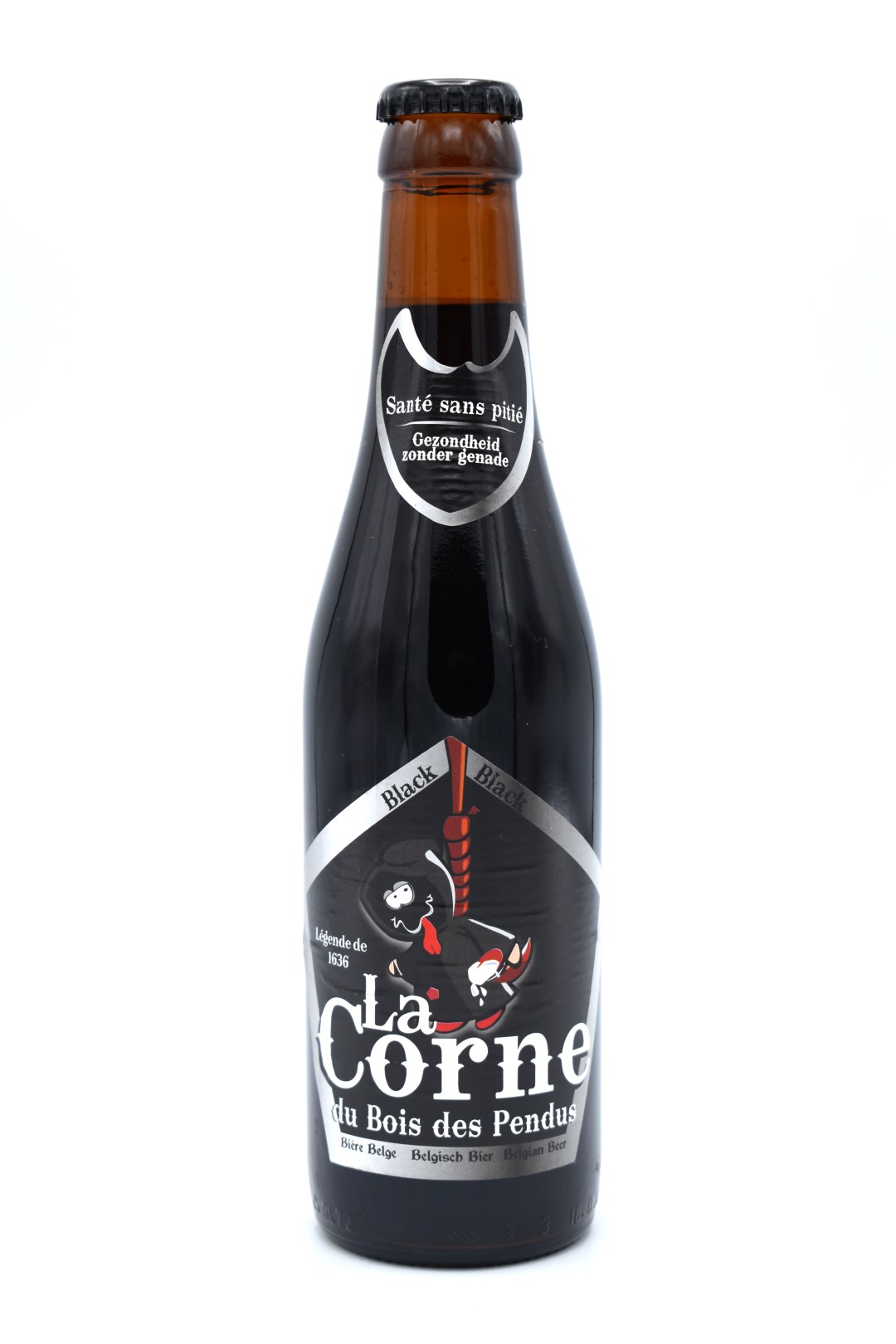 La Corne Black 33cl - Belgian Brewed